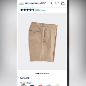 NWOT Vineyard Vines 8 inch Performance Breaker Short